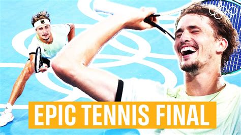 Zverev takes historic Gold Medal! Full Men's Tennis Singles Final .
